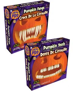 Pumpkin Fangs Glow-In-The-Dark Assortment