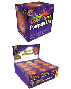 Color Change Flaming Pumpkin Light PDQ