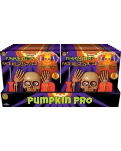 Light Up Skeleton Pumpkin Peeper Carving Kit PDQ  