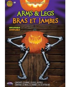 Inflatable Pumpkin Arms & Legs Assortment 