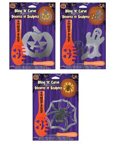 Carve and Bling Pumpkin Kit