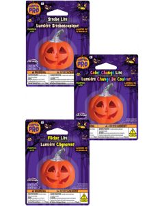 Assorted Pumpkin Lights BC in PDQ 