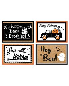 Halloween Home Doormat Assortment