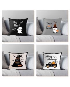 18"x18" Halloween Home Pillow Cover Assortment