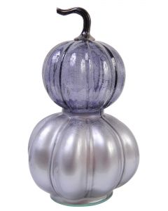 HH Ombré Pearl Glass Pumpkin Stack