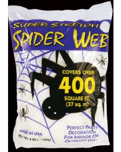 Super Stretch™ White Spider Web