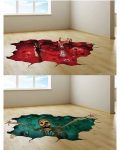 3D Fiends from Below Floor Decor