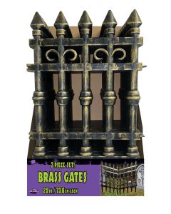 29" Hell-o-ween Brass Gate Set - 2 Pack