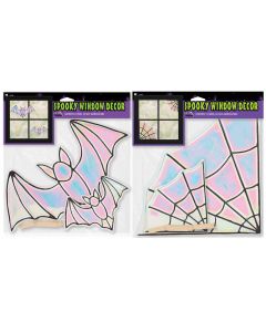 Iridescent Spooky Window Decor - 2 Pack 