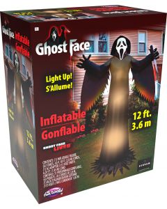 12 FT LU Ghost Face® Lawn Inflatable