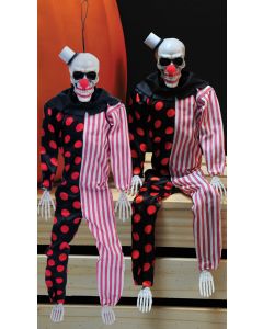 14" Skeleton Clown