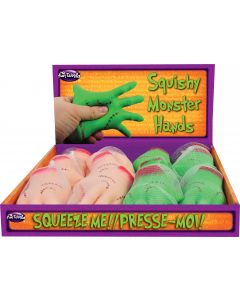 5.5" Squishy Monster Hands PDQ