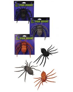 9" TPR Squishy Spider Assortment