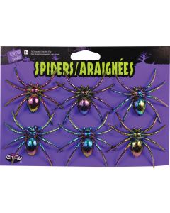 6 Oil Slick Spiders