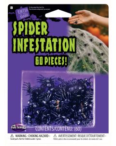 Spider Infestation-60 Spiders 