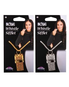 Bling Police Whistle Assortment