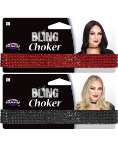 Bling Diva Choker Assortment - Adult