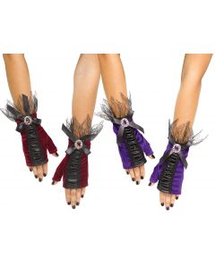 Velour Coffin Glovelet Assortment