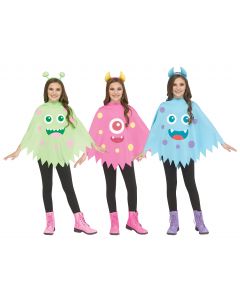 Monster Poncho Assortment - Child