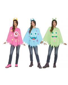 Monster Poncho Assortment - Adult