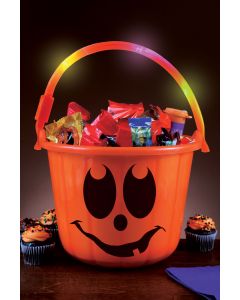 Light-Up Trick or Treat Safety Bucket