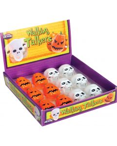 Wind-Up Walking Pumpkins & Skulls