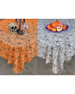 108" x 54" Spider Web Tablecloth