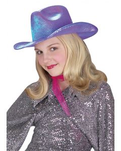 Purple Diva Cowgirl Hat