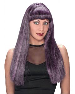 Purple/Black Babe Wig